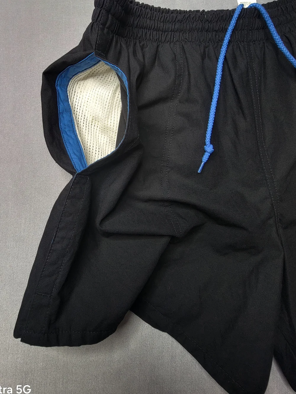 Speedo Vintage Swin Mens Short Nylon Mesh Lined Swinwear 90' Size L
